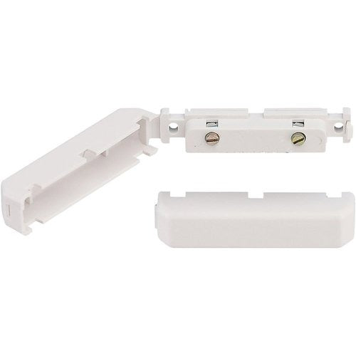 PAL-T-WH Surface Mount Magnetic Contact with Hinged Case Cover, Wired, White