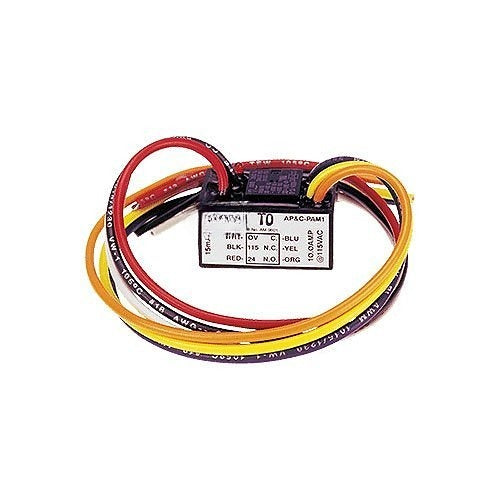 10 Amp Multi-Voltage Relay Module SPDT Form C Contact PAM1 for HVAC Lighting Fire Alarm