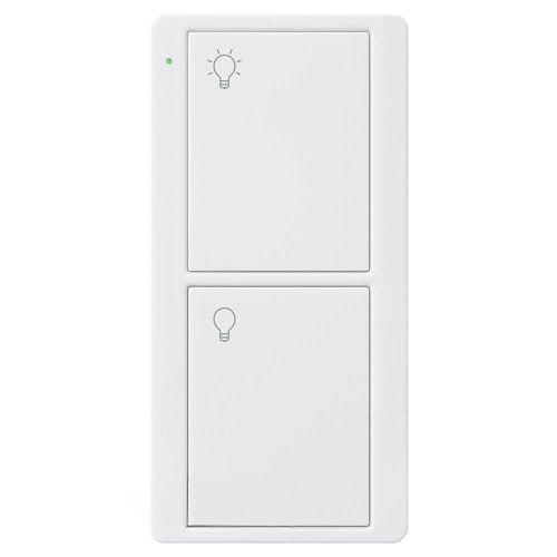 Lutron PJ2-2B-GWH-L01 2-Button Pico Wireless Remote White