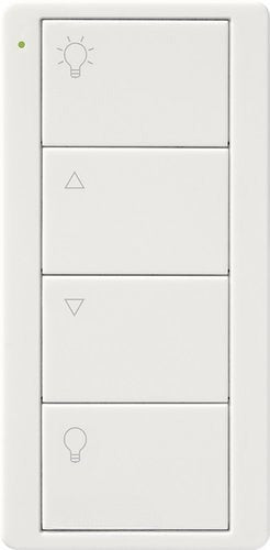 Lutron Pico PJ2-4B-GWH-L01 4-Button Wireless Remote with Light Icons, White
