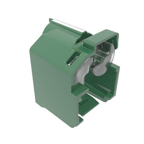 PSL-DCPLRE-GR Recessed Patch Cord Lock-In Device, Green