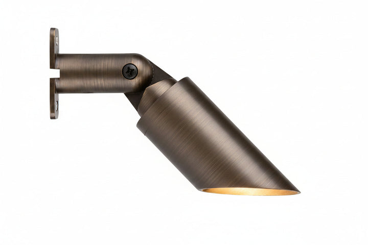 FX Luminaire CA51-ECO20WFL-AB Accent Lights Cora Collection Series CA-51 Accent Light, 6.0 VA, 2700K, 30° LED MR-16 Lamp, Antique Bronze