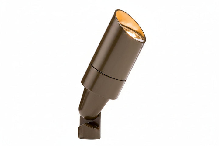 FX Luminaire MULED20WFLBZ MU Up Light Spotlight, LED 4W BAB Lamp, Bronze Metallic