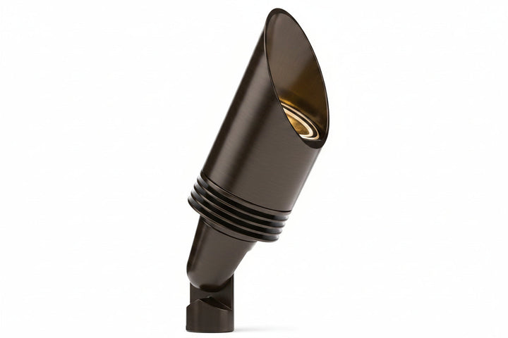 FX Luminaire NP-ZDC-FB Designer Collection Series LED Up Light, Zone / Dim / Color with Luxor, Black
