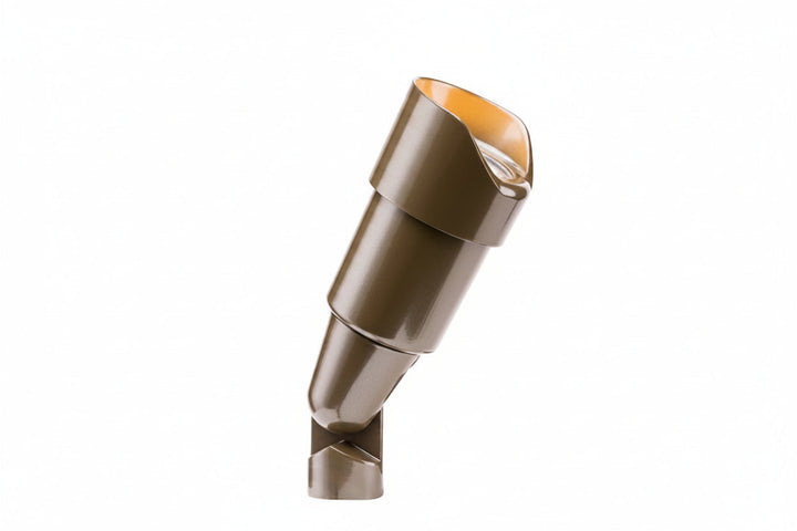 FX Luminaire RS-LED20WFL-BZ Vantage Collection Up Light, 4.3VA, 2700K, 35° LED MR-16 Lamp, Bronze Metallic