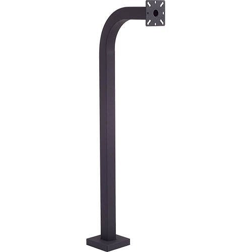 Pro 42-9C-BLK 42" Gooseneck Pedestal with 12" Reach, Black Powder-Coat Finish