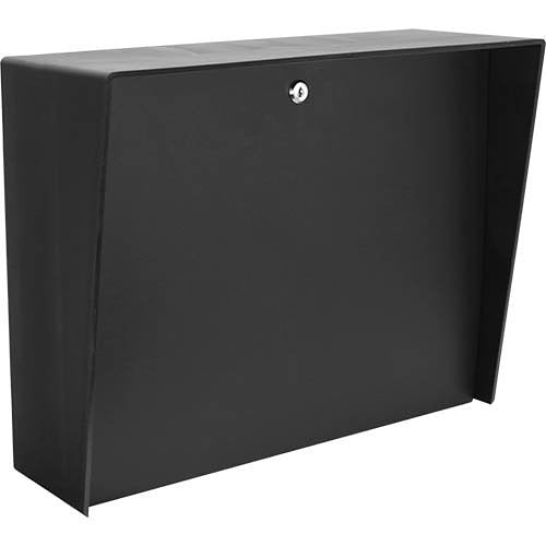 Pro LANDO-PC-20X16-E-BLK 20" x 16" Polycarbonate Access Control Housing, Black