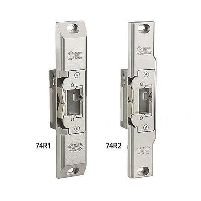 Adams Rite 74R1-130 74R1 UltraLine Electric Strike, for Rim Exit Devices will Pullman Latch Bolts, to Match Clear Anodized