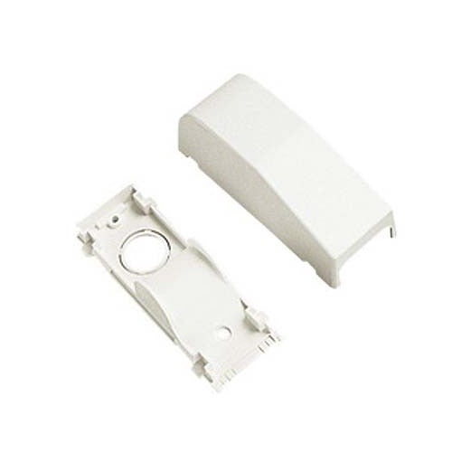 RAEFXWH-X Right-Angle Entrance End Fitting for Cable Raceway, White