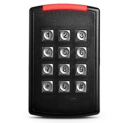 Multi-Technology Keypad Reader, High-Security 13.56MHz + Proximity 125kHz + Mobile BLE, OSDP Wiegand RKPB