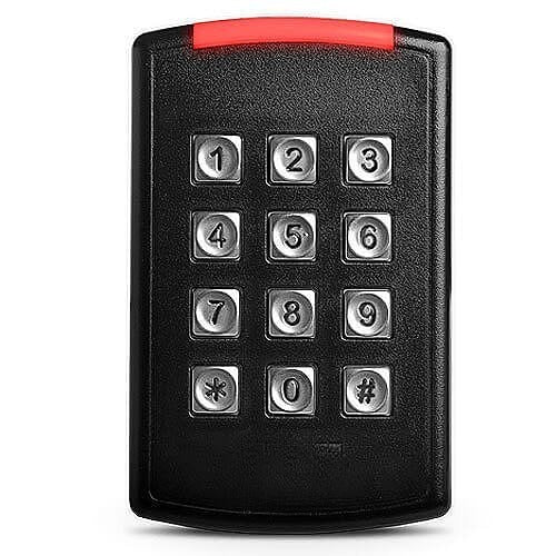 Multi-Technology Keypad Reader, High-Security 13.56MHz + Proximity 125kHz + Mobile BLE, OSDP Wiegand RKPB