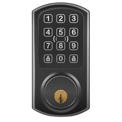 Wireless Deadbolt Lock with Keypad, Bluetooth and Proximity for Multifamily Residential RLDBPKB