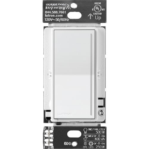 Lutron RRST-PRO-N-WH Sunnata RF PRO LED+ Touch Dimmer RA3 120V