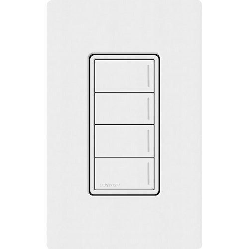 Lutron RRST-W4B-SW Sunnata RF 4-Button Wall Keypad RadioRA 3