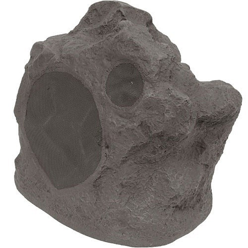 PAS-RS6-GRANITE Protege RS6 6" 2-Way Outdoor Landscape Rock Speaker, Granite