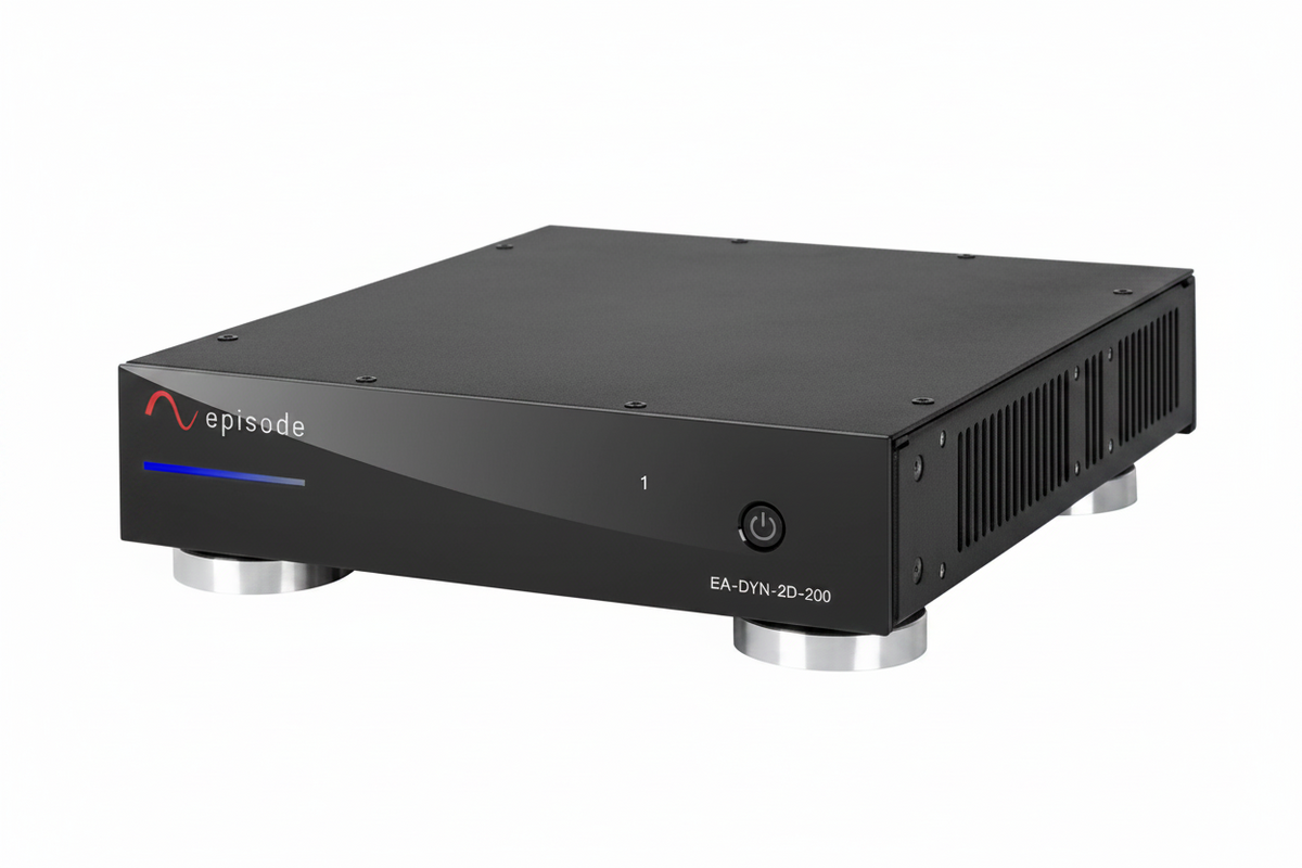 Episode EA-DYN-2D-200 Dynamic Series Class-D Amplifier, 200W x 2 Channel
