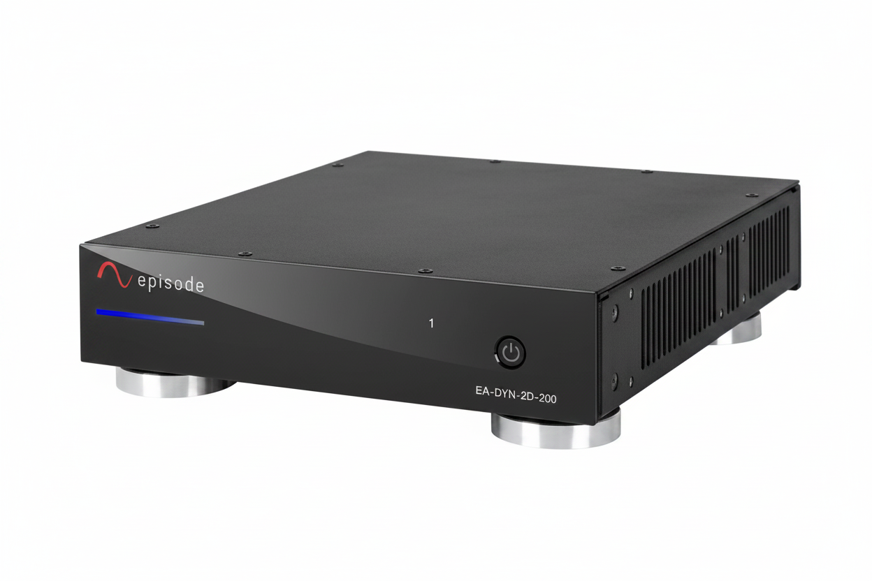 Episode EA-DYN-2D-200 Dynamic Series Class-D Amplifier, 200W x 2 Channel