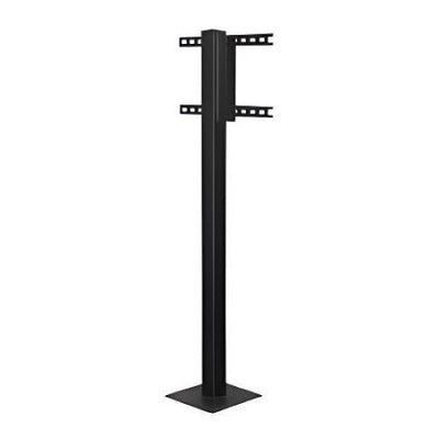 SunBrite SB-DP46XA-BL Outdoor Deck Planter Pole 32-65 Inch Black