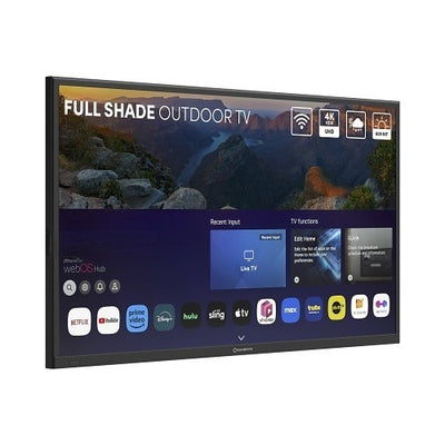 SunBrite Veranda 4 SB-V4-49-BL 49" 4K HDR Outdoor TV Full Shade