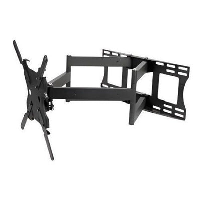 SunBrite SB-WM-ART2-XL-BL Dual Arm Articulating Outdoor TV Mount 49-80 inch