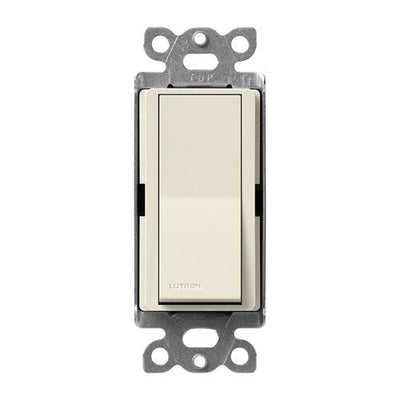 Lutron SC-3PS-PM Claro 3-Way Rocker Switch 15A Satin Pumice