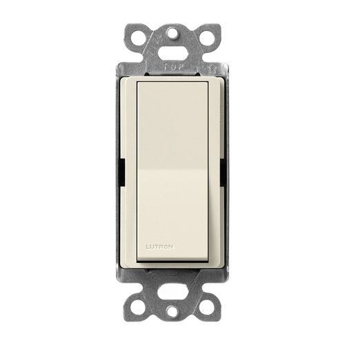 Lutron SC-3PS-PM Claro 3-Way Rocker Switch 15A Satin Pumice