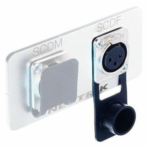 Neutrik SCDF Rubber Sealing Cover for XLR D-Series Female Chassis Connectors