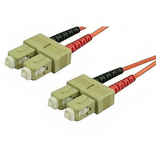 Lynn Electronics SCSCDUPMM-20M Multimode 62.5/125Mu SC-SC Fiber Optic Patch Cable, 20m
