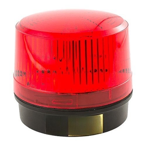 60,000 Candle Power Security Strobe Light, Red Box Mount 12V DC SL-401R