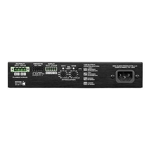 200W 2-Channel Power Amplifier, Bridgeable to 400W, Rack-Mount Pro Audio SPA2-200