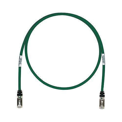 STP6X3GR Cat6A S/FTP Shielded Ethernet Patch Cable, 3 ft, Green
