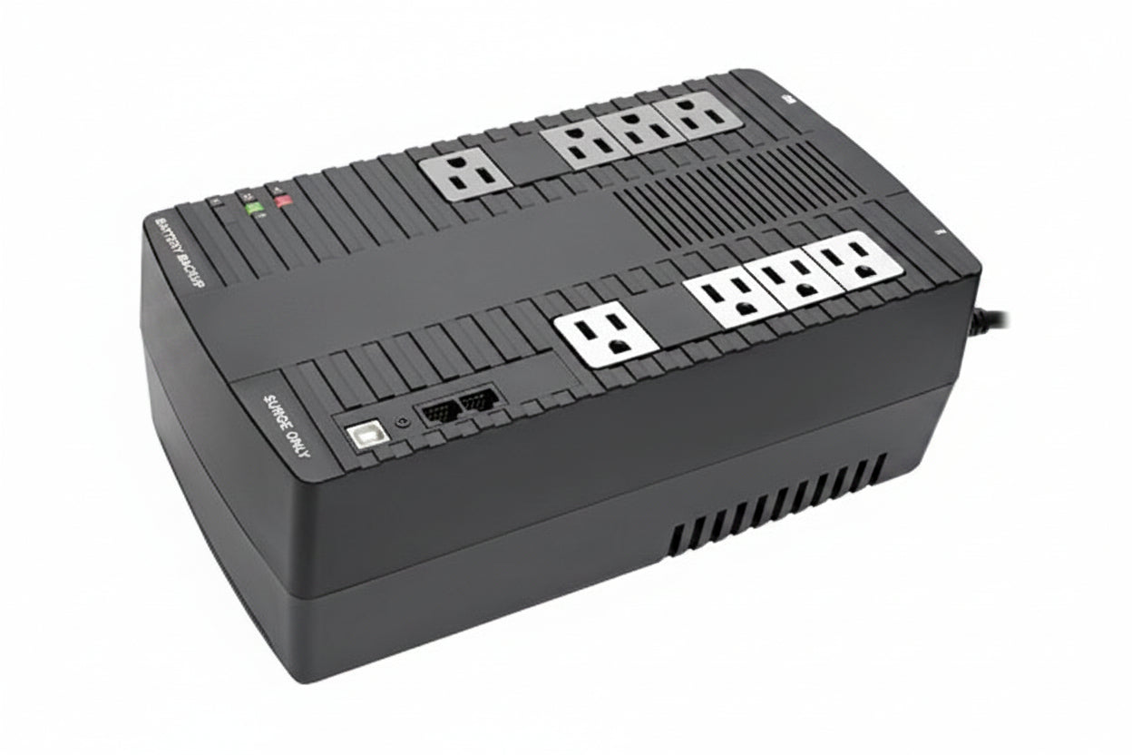 Eaton Tripp Lite AVR550U 550VA 300W Line-Interactive UPS 8 NEMA 5-15R Outlets, AVR, 120V, 50/60 Hz, USB, Desktop/Wall Mount