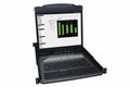 Eaton Tripp Lite B020-U08-19-K NetDirector 8-Port, 1U Rack-Mount Console, KVM Switch with 19" LCD and PS2/USB Combo Cables, (Replaces B020-008-17)