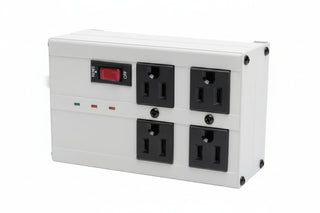 Eaton Tripp Lite ISOBAR4ULTRA Isobar 4-Outlet Surge Protector, 6' Cord with Right-Angle Plug, 3330 Joules, Diagnostic LEDs, Metal Housing