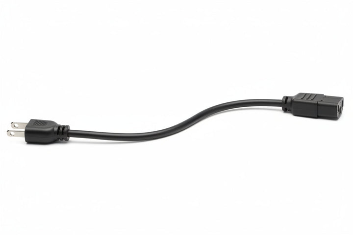 Eaton Tripp Lite P006-006 Desktop Computer AC Power Cable, NEMA 5-15P to C13, 10A, 125V 18 AWG, 6' (1.83 m), Black