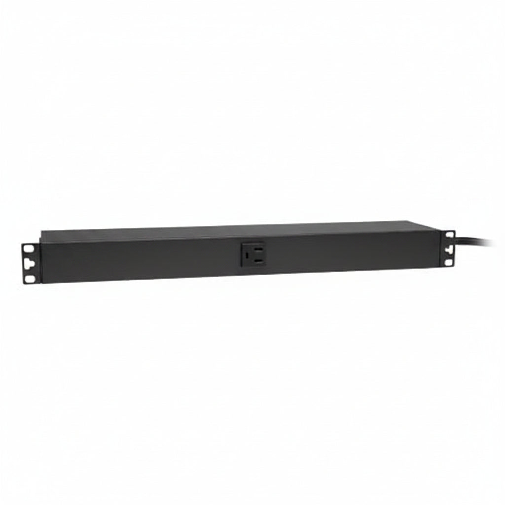 Eaton Tripp Lite PDU1215 1.8kW 120V Single Phase Basic PDU, 13 NEMA 5-15R Outlets, NEMA 5-15P Inlet, 15' Cord, 1U Rack Mount