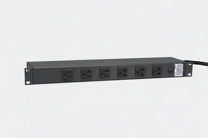 Eaton Tripp Lite RS-1215-20T 1U Rack-Mount Power Strip, 120V 20A, L5-20P, 12 Outlets (6 Front-Facing, 6-Rear-Facing) 15 (4.57 m)Cord