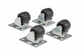 Tripp Lite SRCASTER SmartRack Rolling Caster Kit, 4-Pack