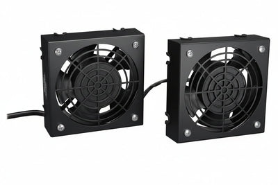 Tripp Lite SRFANWM SmartRack Wall-Mount Roof Fan Kit, 2x 120V High-Performance Fans, 210 CFM, 5-15P Plug