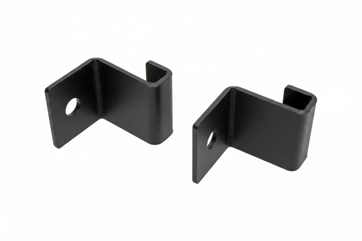 Eaton Tripp Lite SRLVRTBRKT Cable Runway Vertical Wall Brackets, Straight, Black