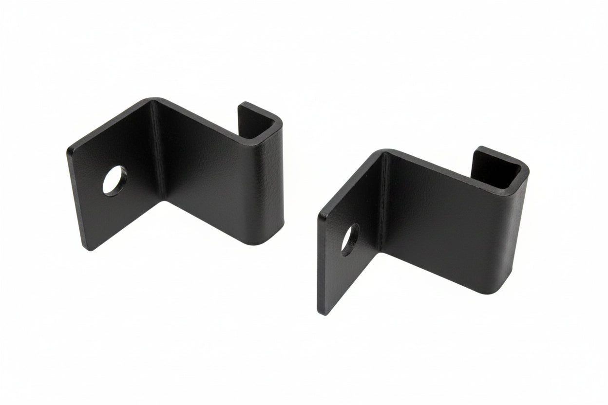 Eaton Tripp Lite SRLVRTBRKT Cable Runway Vertical Wall Brackets, Straight, Black