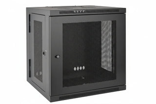 Eaton Tripp Lite SRW10US SmartRack 10U Low-Profile Switch-Depth Wall-Mount Small Rack Enclosure, Hinged Back