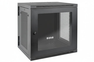 Eaton Tripp Lite SRW12USDPG SmartRack UPS-Depth Small Wall Mount Rack Enclosure with Clear Acrylic Window and Hinged Back, 24.5" (62cm), 200lb (90.7kg), 12U