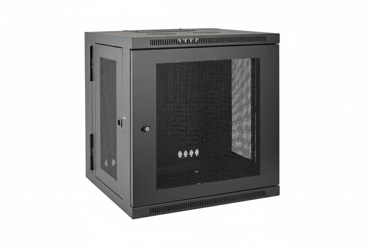 Eaton Tripp Lite SRW12USDP SmartRack UPS-Depth Wall Mount Small Rack Enclosure with Hinged Back, 24.5" (62cm), 200lb (90.7kg), 12U