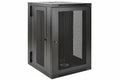 Eaton Tripp Lite SRW18USDP SmartRack UPS-Depth Wall Mount Half-Height Rack Enclosure with Hinged Back, 24.5" (62cm), 250lb (113.4kg), 18U