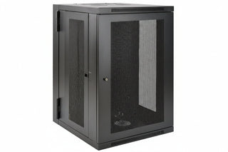 Eaton Tripp Lite SRW18USDP SmartRack UPS-Depth Wall Mount Half-Height Rack Enclosure with Hinged Back, 24.5" (62cm), 250lb (113.4kg), 18U