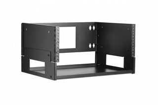 Eaton Tripp Lite SRWO4UBRKTSHELF 4U Wall-Mount Bracket with Shelf for Small Switches and Patch Panels, Hinged