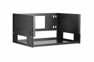 Eaton Tripp Lite SRWO4UBRKTSHELF 4U Wall-Mount Bracket with Shelf for Small Switches and Patch Panels, Hinged