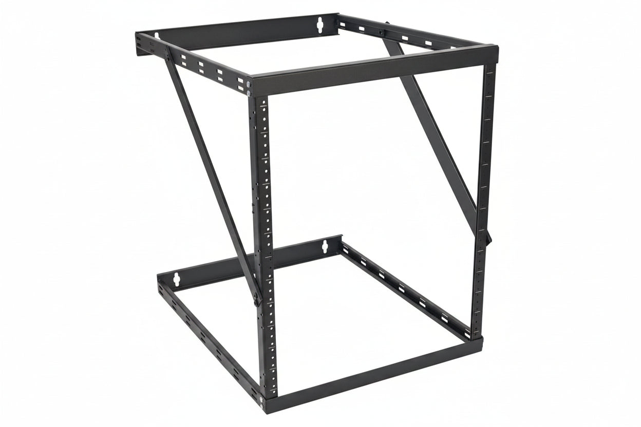 Eaton Tripp Lite SRWO8U22DP Eaton Tripp Lite SRW08U22DP SmartRack 8U/12U/22U Expandable Low-Profile UPS-Depth Wall-Mount 2-Post Open-Frame Rack