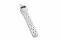 Tripp Lite TLP602 Protect It! 6-Outlet Home Computer Surge Protector, 2' (0.61 m) Cord, 180 Joules